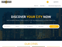 Tablet Screenshot of city2nite.com